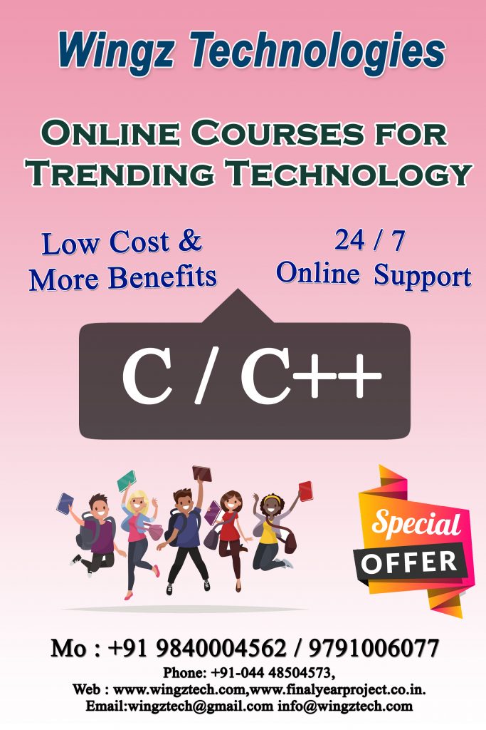 c++ project center in chennai